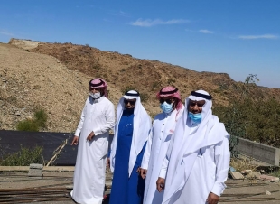 بلدي الباحة يبدي مقترحاته وملاحظاته على مشروعات تنفذها أمانة منطقة الباحة .. 