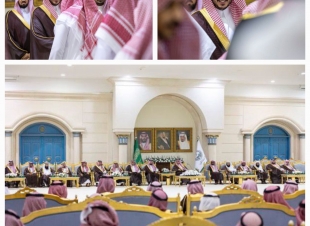 أمير الجوف يستقبل المواطنين جريا على  على عادته الاسبوعية 