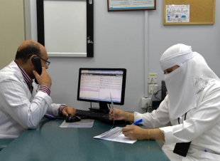 6143 مستفيد من  العيادات الافتراضية بمجمع الدمام الطبي