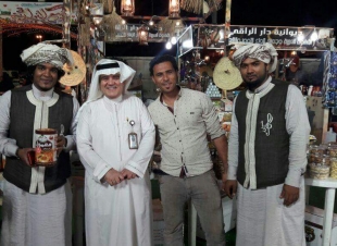 صحيفة صدى الحجاز تتجول بين اقسام مهرجان ربيع النوارية