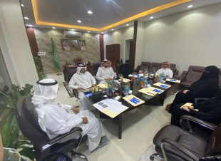 بحضور مدير مركز التنمية الإجتماعية بالقريات جمعية 