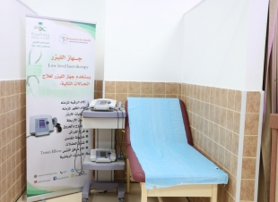 زيادة السعة السريرية بقسم التأهيل والعلاج الطبيعي بمستشفى الملك فهد بالمدينة بنسبة 200٪ 