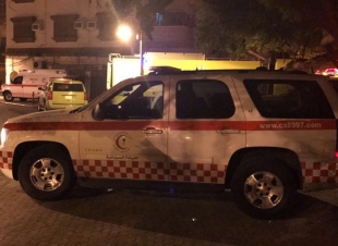 هلال جدة يتعامل مع سبع حالات توقف قلب وتنفس لطفلين واصابة خمسة اخرين بحريق بشقة بحي الروابي 