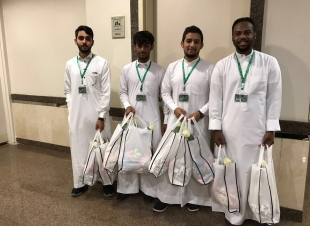 مستشفيات صحة جدة تشارك المرضى والمراجعين الاحتفاء باليوم الوطني 87