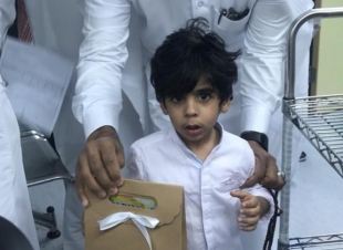 مستشفى النساء و الولادة والاطفال بالمدينة تحتفل اليوم باليوم الوطني 88 للمملكة ،