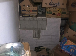 ضبط ثلاثة منازل شعبية لتخزين الخضروات وإتلاف (28) بسطة بنطاق خزام ..
