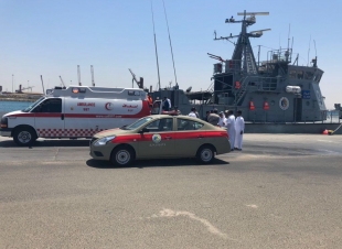 حرس الحدود ينقذ ستينيًا روسيًا تعرض لأزمة قلبية وسط البحر