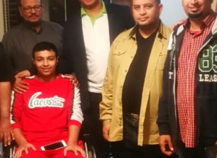 نائب شيخ شمل آل عيسى بني حمد يزور الظافري في دولة مصر الشقيقه