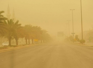 الأرصاد أتربة مثارة وغبار على 8 مناطق خلال الساعات المقبلة