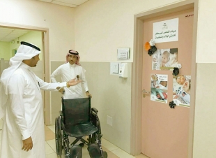 مستشفى ابو عريش العام  يدشن عيادة
