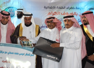 ابتدائية خضراء الخلفة  تحتفي بتقاعد المعلم عيسى مسملي بعد 37 عاماً من العطاء