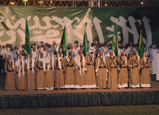 أمير منطقة جازان بالنيابة يرعى احتفال أهالي المنطقة باليوم الوطني