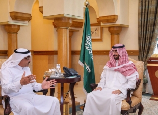 مستشار خادم الحرمين الشريفين يستقبل يوم الاثنين في مقر الإمارة رئيس هيئة المساحة الجيولوجية المكلف حديثاً حسين العتيبي
