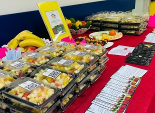 مستشفى فرسان العام يقيم معرض السنة الدولية للفواكه والخضروات