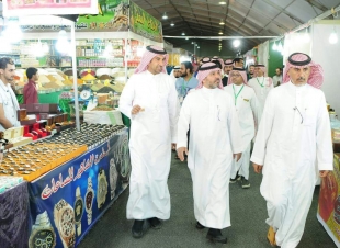 الخيمة التسويقية بأرض المعرفة تقدم اكثر من ٤٠٠٠ منتج عائلي  للزوار   