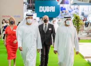 أول حدث حضوري دولي ضخم للسفر على مستوى العالم منذ 18 شهرًا :   *أحمد بن سعيد آل مكتوم يفتتح النسخة (28) لمعرض سوق السفر العربي بدبي 2021*  
