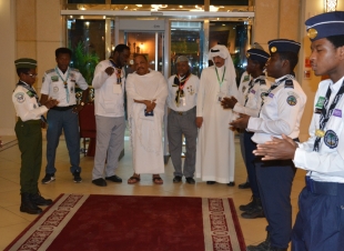 الإماراتي احمد الدوسري التغيرات والظروف الإدارية سبباً  في عدم عقد اجتماعات رواد العرب الكشفي في مكه حتى النسخة ال24