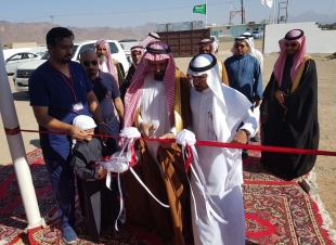 بتوجيهات معالي رئيس الهيئة إفتتاح مركز إسعاف شجوى بمنطقة المدينة المنورة