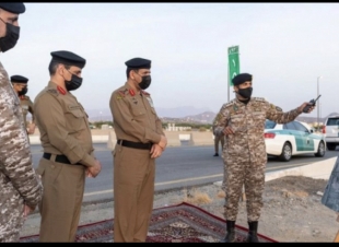 مدير الأمن العام يتفقد الجهات الأمنية المشاركة في الحج