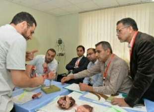 22 طبيباً في دورة التشخيص السريع بمدينة الملك عبدالله 