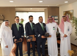 تكريم موظفي الشركةالسعودية للخدمات الأرضية 