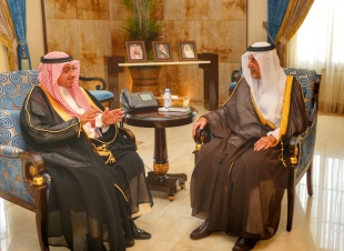 أمير مكة يستقبل مندوب المملكة الدائم لدى منظمة التعاون الإسلامي الجديد الدكتور زهير الإدريسي