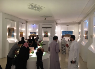 جمعية الثقافة والفنون تفتح  معرض تأملات