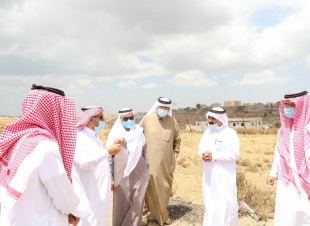 الدكتور السواط وآل هادي في جولة تفقدية لأحياء شمال مدينة الباحة