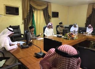 محافظ صامطة يناقش احتفالية عيد والخطة المروريةبالمحافظة