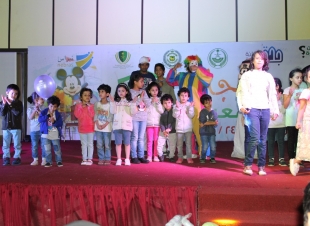 مسرح مهرجان ارض المعرفة والترفيه يبدا اليوم