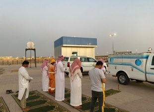 فرع هيئة الأمر بالمعروف الشمالية يفعّل المصلى المتنقل