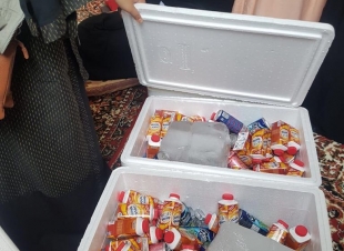 متابعة وجبات تغذية حجاج تركيا ولا مخلفات 