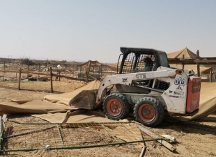 إزالة (11) من الحظائر العشوائية بنطاق ذهبان..