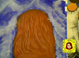 صدى الحجاز ولقاء خاص مع الفنانة التشكيلية روان محمد السحيبانى 