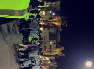 منتهى يضئ جادة قباء