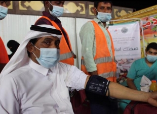 فريق مزايا الصحي يدشن مبادرة برنامج صحتك أمانتك بمهرجان أبو عريش الشتوي