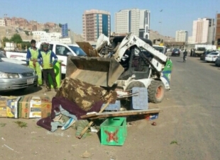 حملة على حيي النكاسة والكدوة بمكة لإزالة العشوائيات 