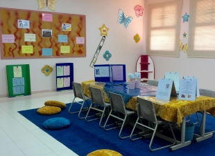 مساعد مدير تعليم الخرج أ سماح ال ذيبان تشيد بالمبادرات الابداعيه في الابتدائيه الثانيه بقاعده الأمير سلطان الجويه