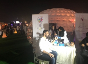 لايت التطوعي يشارك في ايفينت الفقاعات 