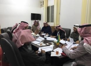 بلدي بني حسن يرحب برئيس البلدية الجديد ويناقش الجلسة مع مدير المشاريع