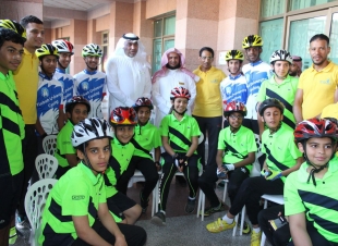 جامعة طيبة تدشن نادي الدراجات الخاص بها...