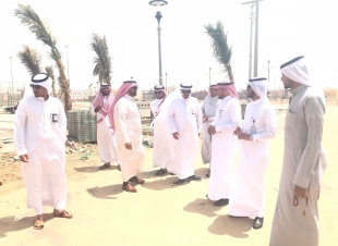 وفد من أمانة محافظة جدة في زيارة لبلدية محافظة خليص