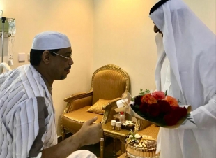 وكيل أمارة جازان يطمئن على صحة الجبيلي