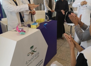 صحة الرياض تنفذ حملة توعوية للوقاية من عدوى فيروس كوروناالمستجد في مطار الملك خالد
