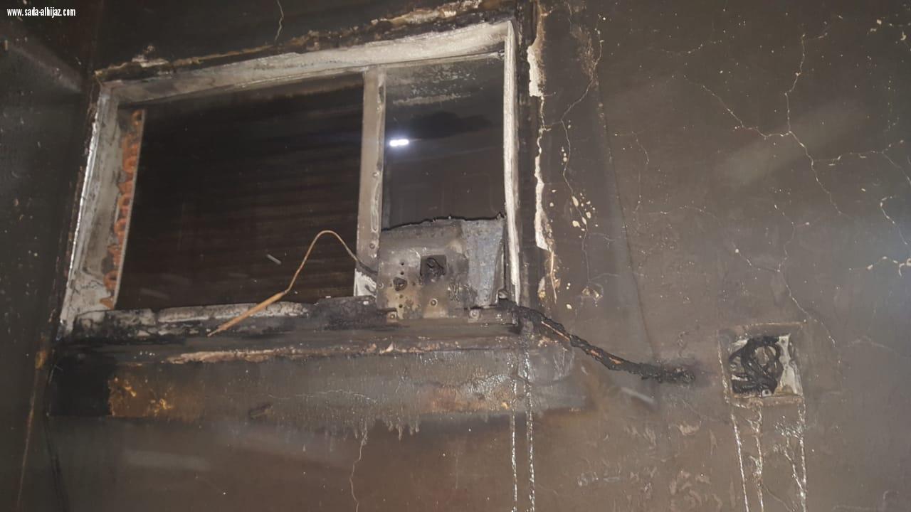وفاة رجل مسن نتيجة حريق في حي الإسكان بالمدينة المنورة .