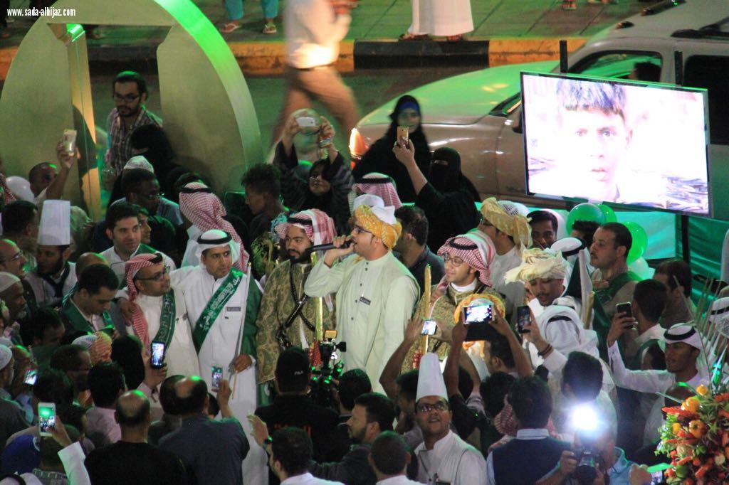 فندق دار الإيمان انتركونتيننتال المدينة يحتفي باليوم الوطني السعودي ٨٧ 