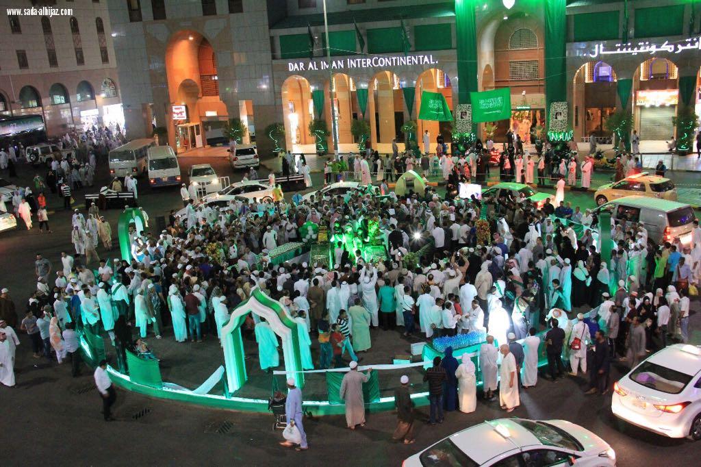 فندق دار الإيمان انتركونتيننتال المدينة يحتفي باليوم الوطني السعودي ٨٧ 