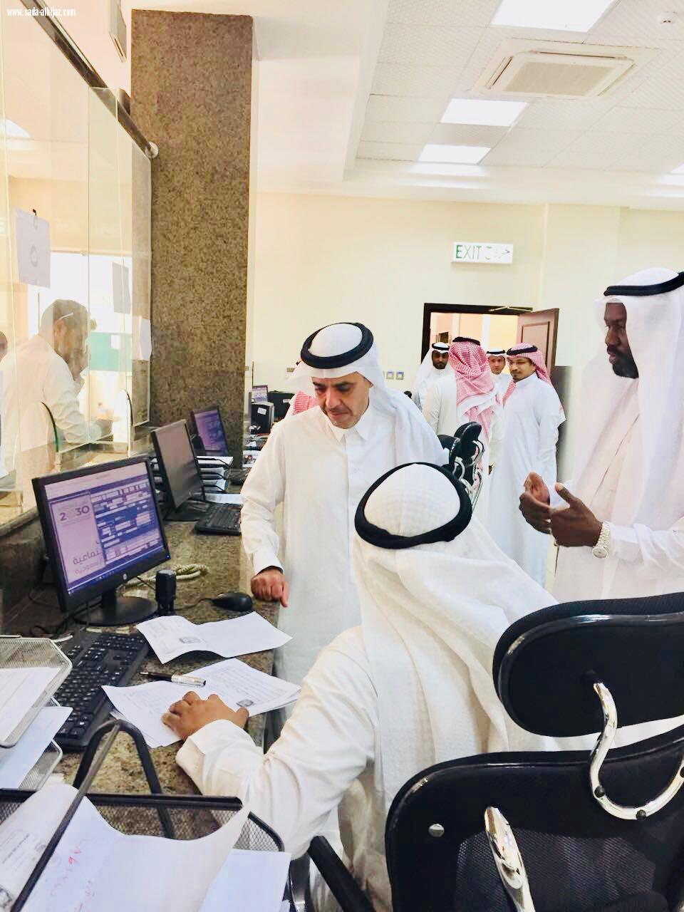 ال طاوي يتفقد ضمان جدة ويتابع برامج الاسر المنتجة