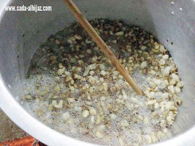 مع عيد الأضحى أهالي  جازان وأكلة المحشوش  المحببة