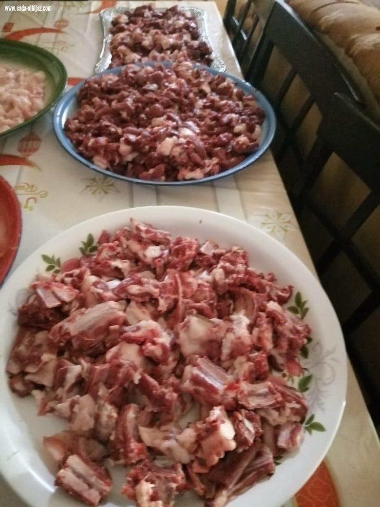 مع عيد الأضحى أهالي  جازان وأكلة المحشوش  المحببة